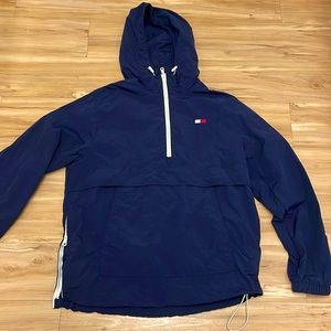 Tommy Hilfiger Navy Windbreaker (Size: M)